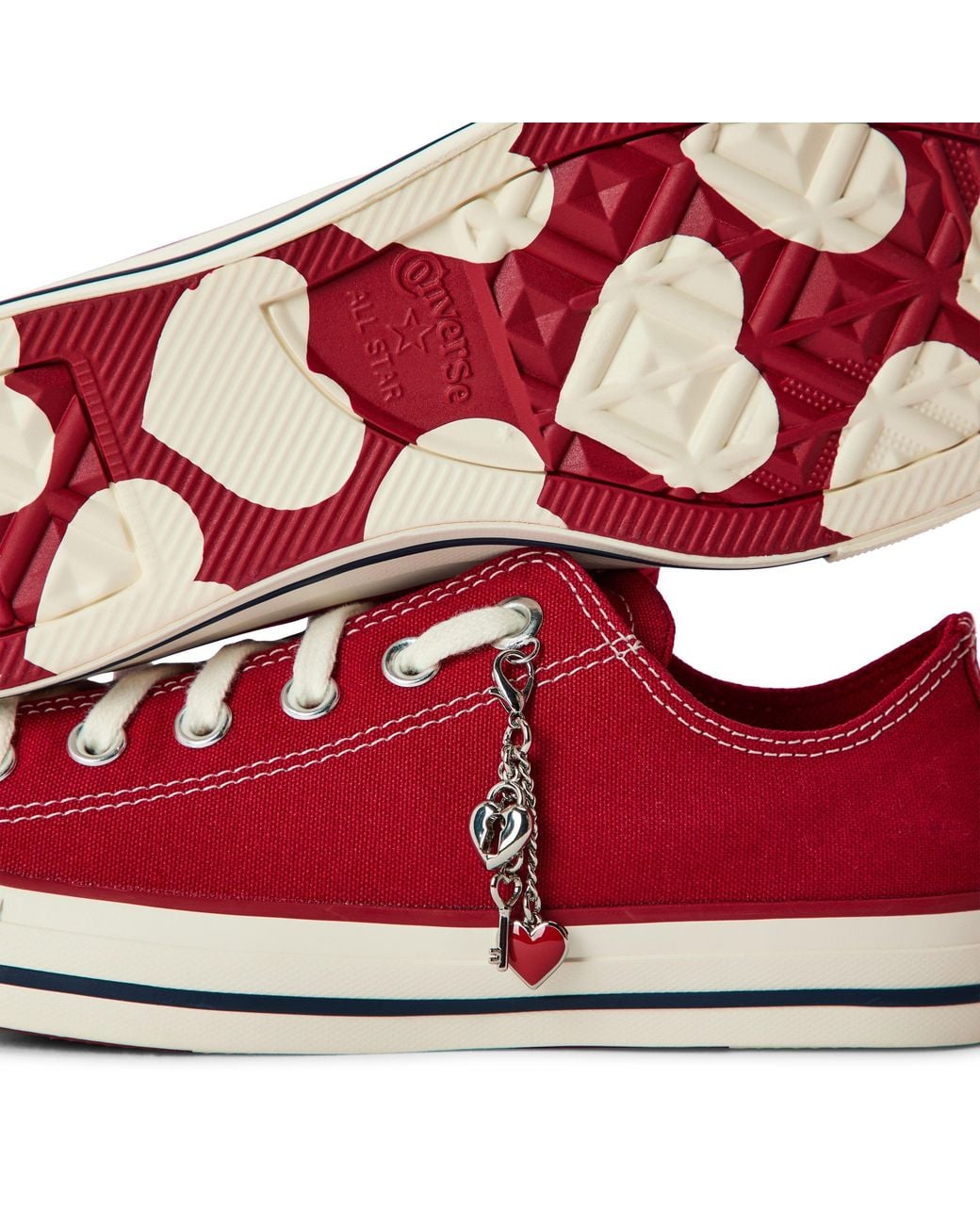Converse Red Chuck Taylor All Star Classic Trainers