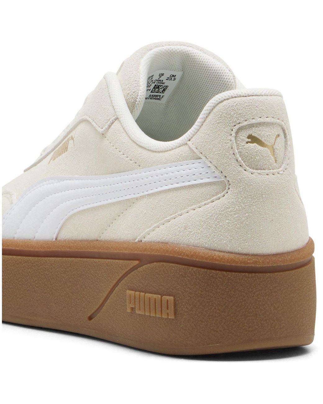 PUMA White Club Era Ii Platform Trainers
