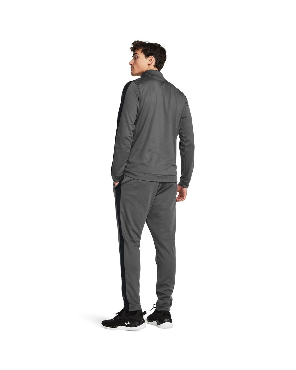 Under Armour Gray Ua Rival Knit Tracksuit for men