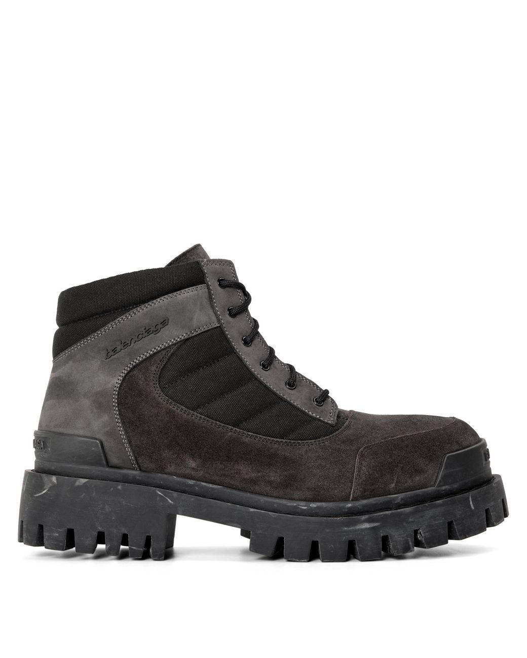 Balenciaga Black Bal Low Combat Strik Sn64 for men