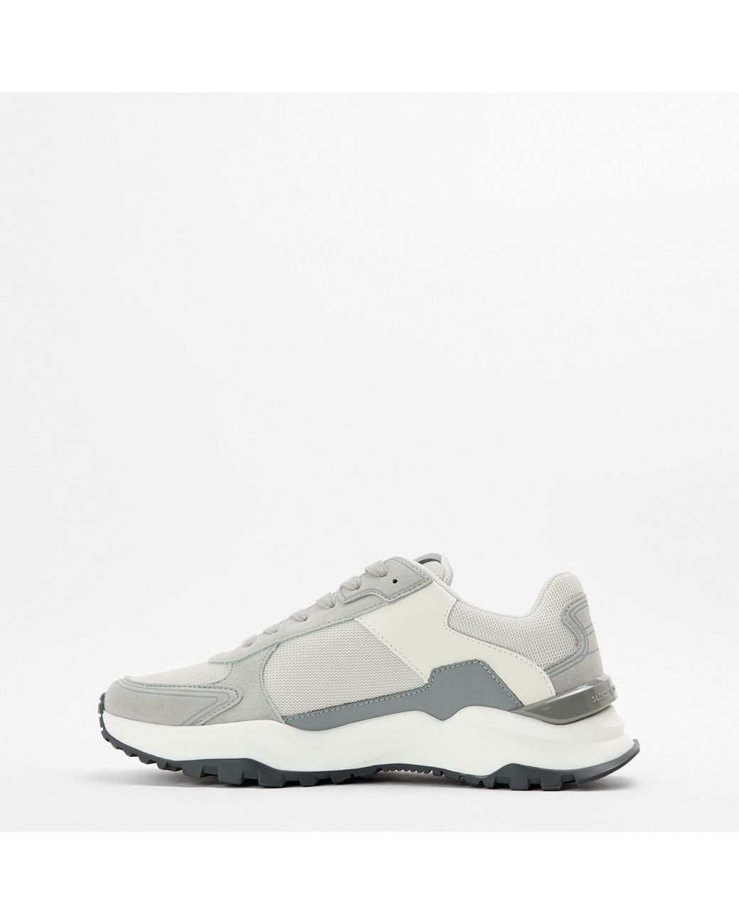 Android Homme White Multi-Material Chunky Trainers for men
