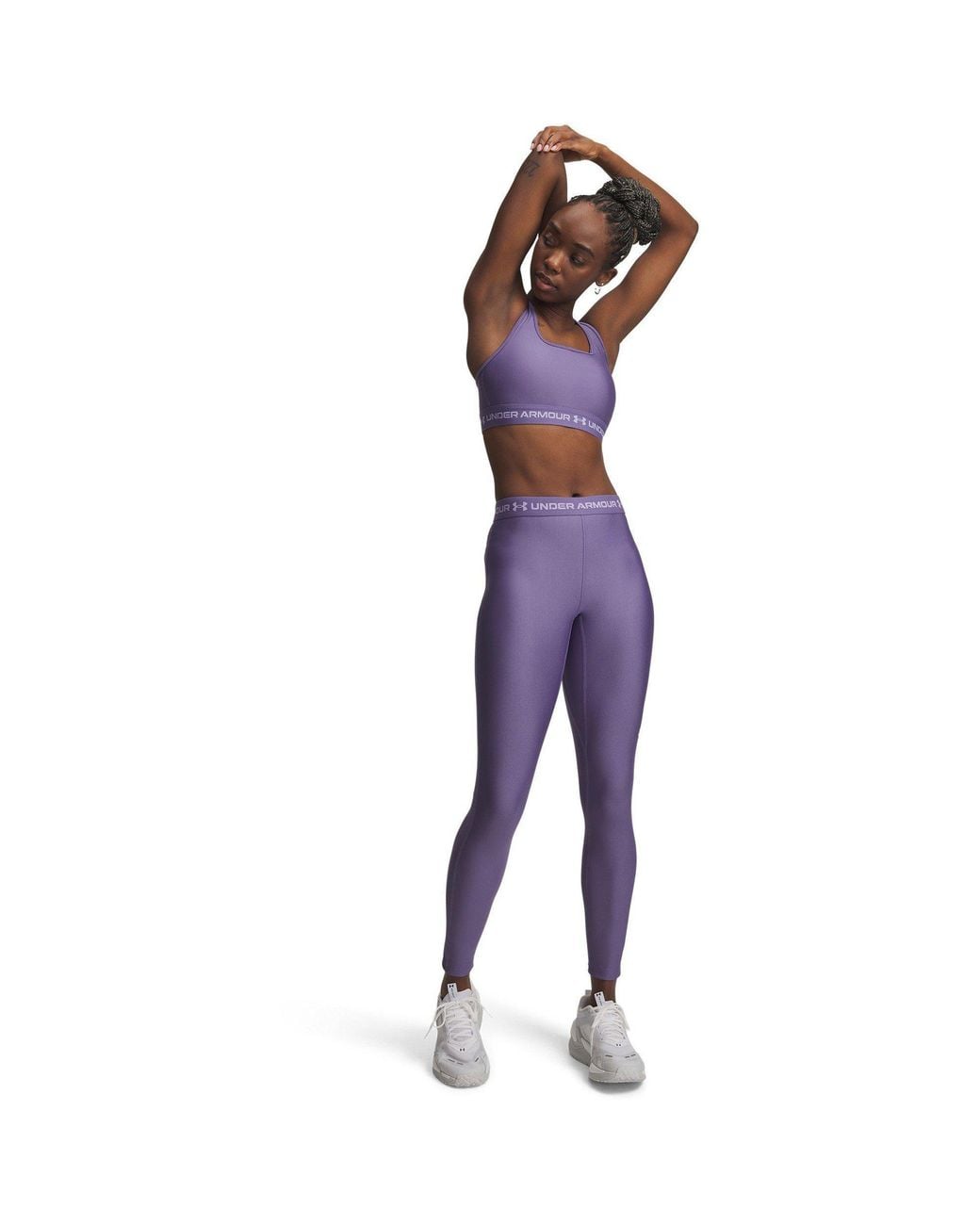 Under Armour Purple Heatgear Performance Gym Legging