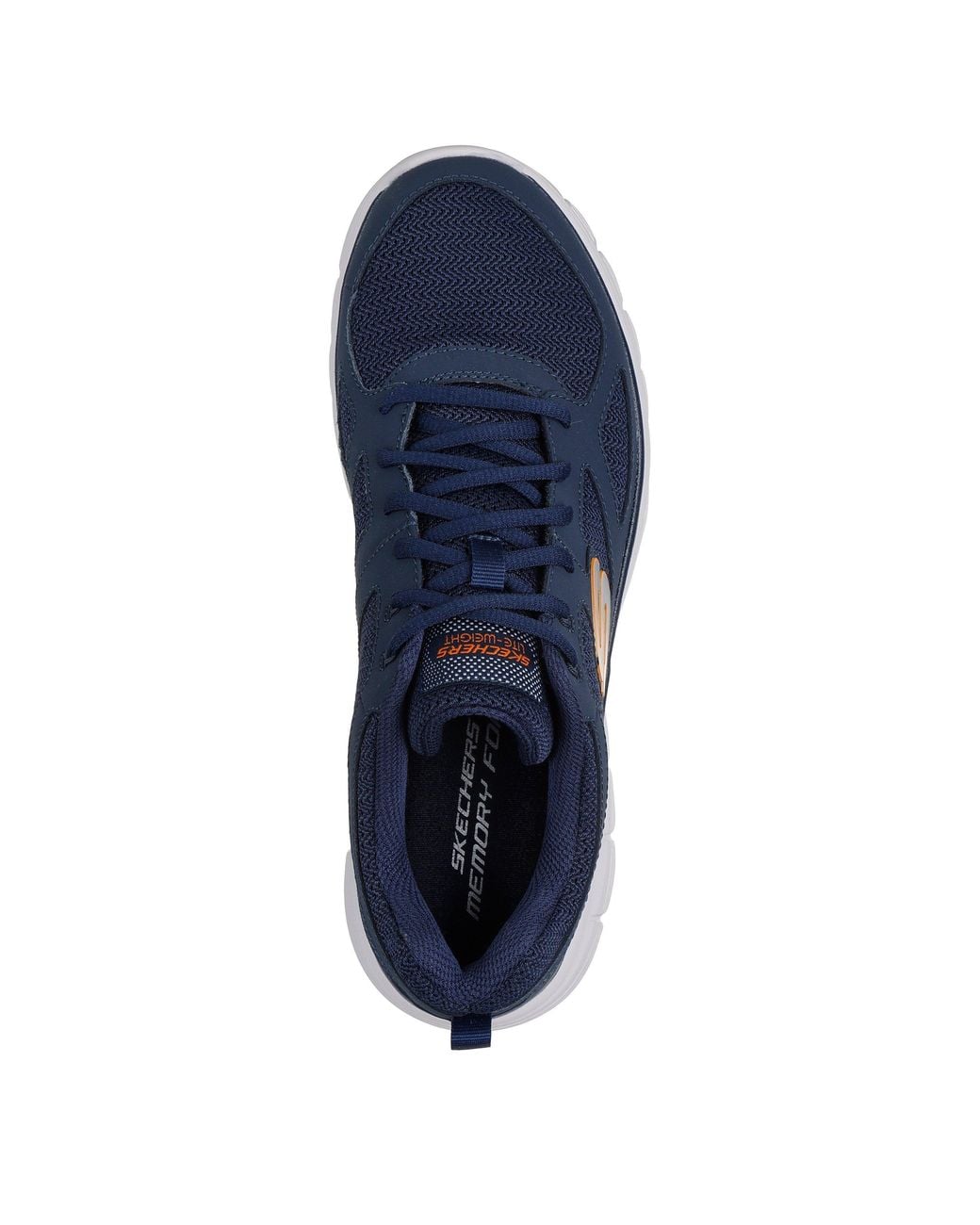 Skechers Blue Flex Burns Agoura Trainers for men