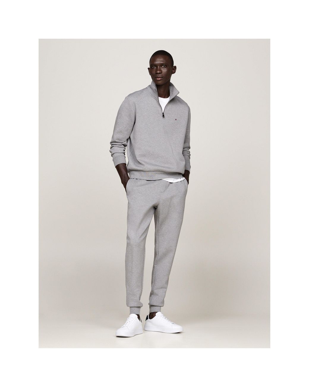 Tommy Hilfiger Gray Drawstring Joggers for men