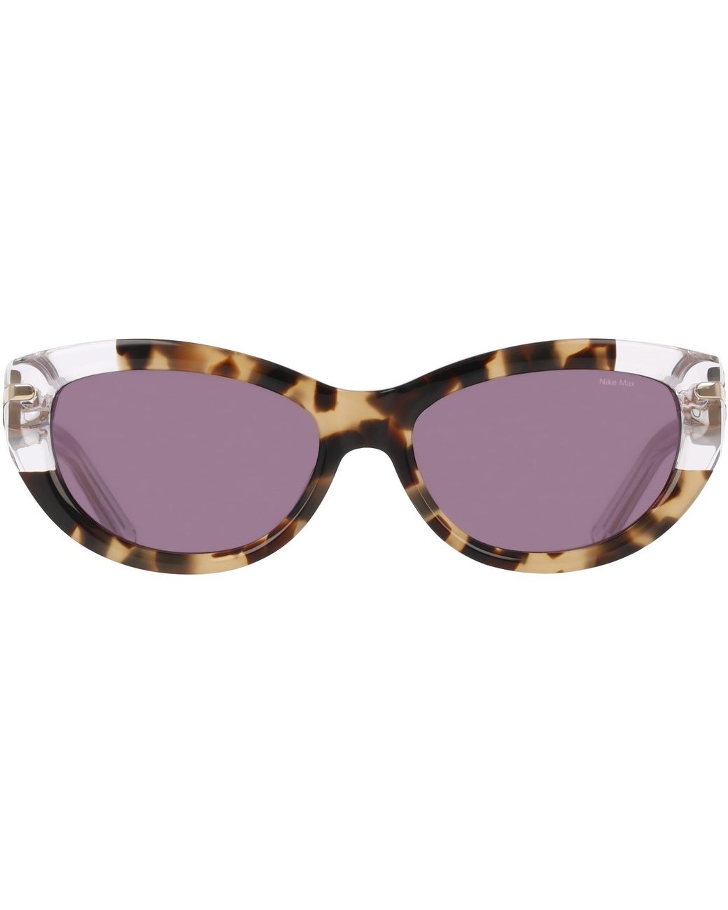Nike Brown Crescent Fawn Cat Eye Sunglasses