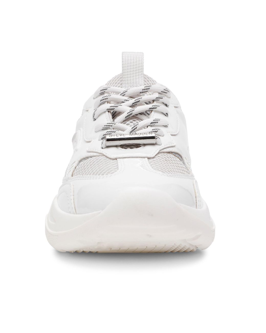 Steve Madden White Meshpanel Shoes