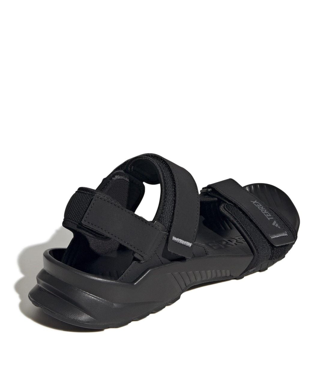 Adidas Black Terrex Hydroterra Sandals for men