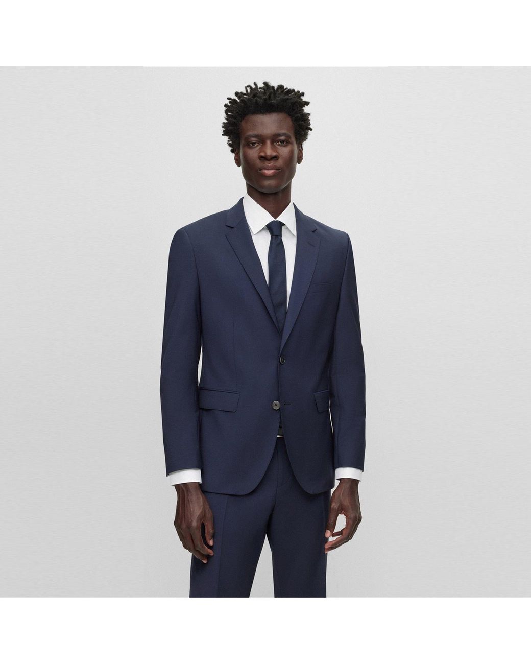 Boss Blue H Jasper Mm C Formal Jacket for men