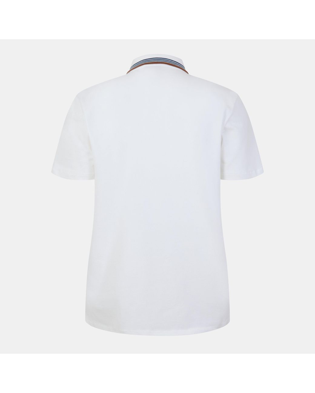 Paul Smith White Zipped Short-Sleeve Polo Shirt for men