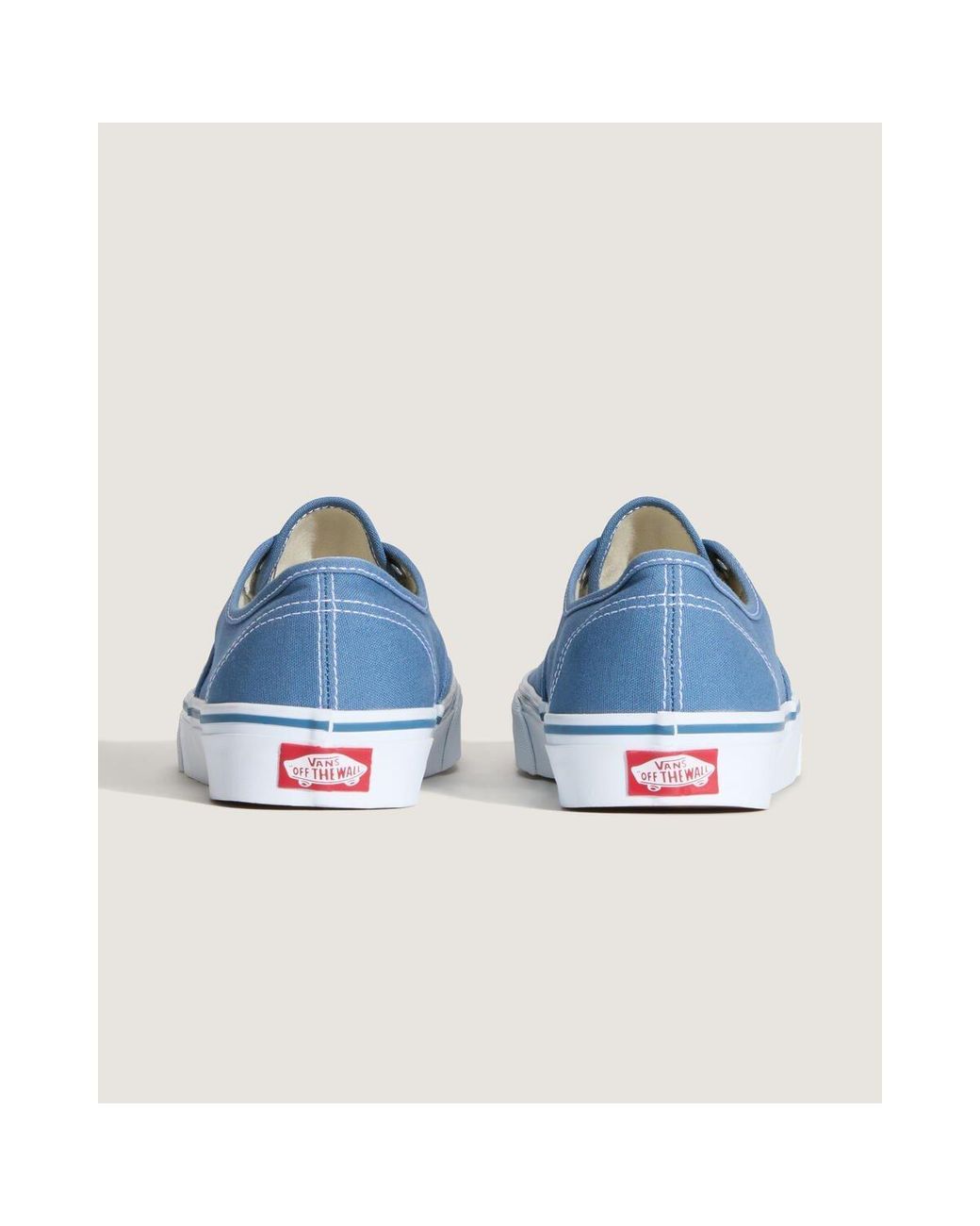 Vans Blue Authentic Canvas Trainers for men