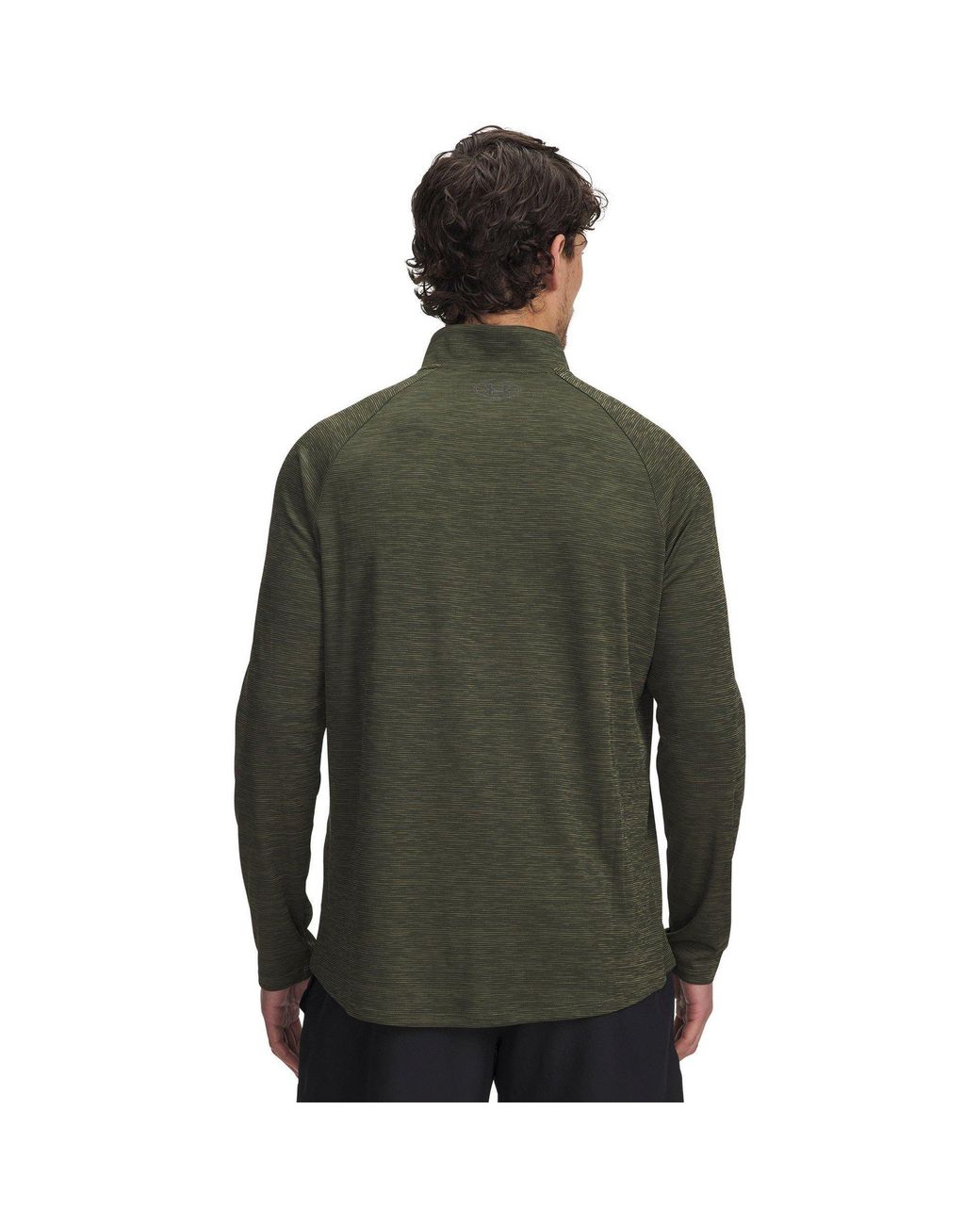 Under Armour Green Tech ½ Zip Long Sleeve for men