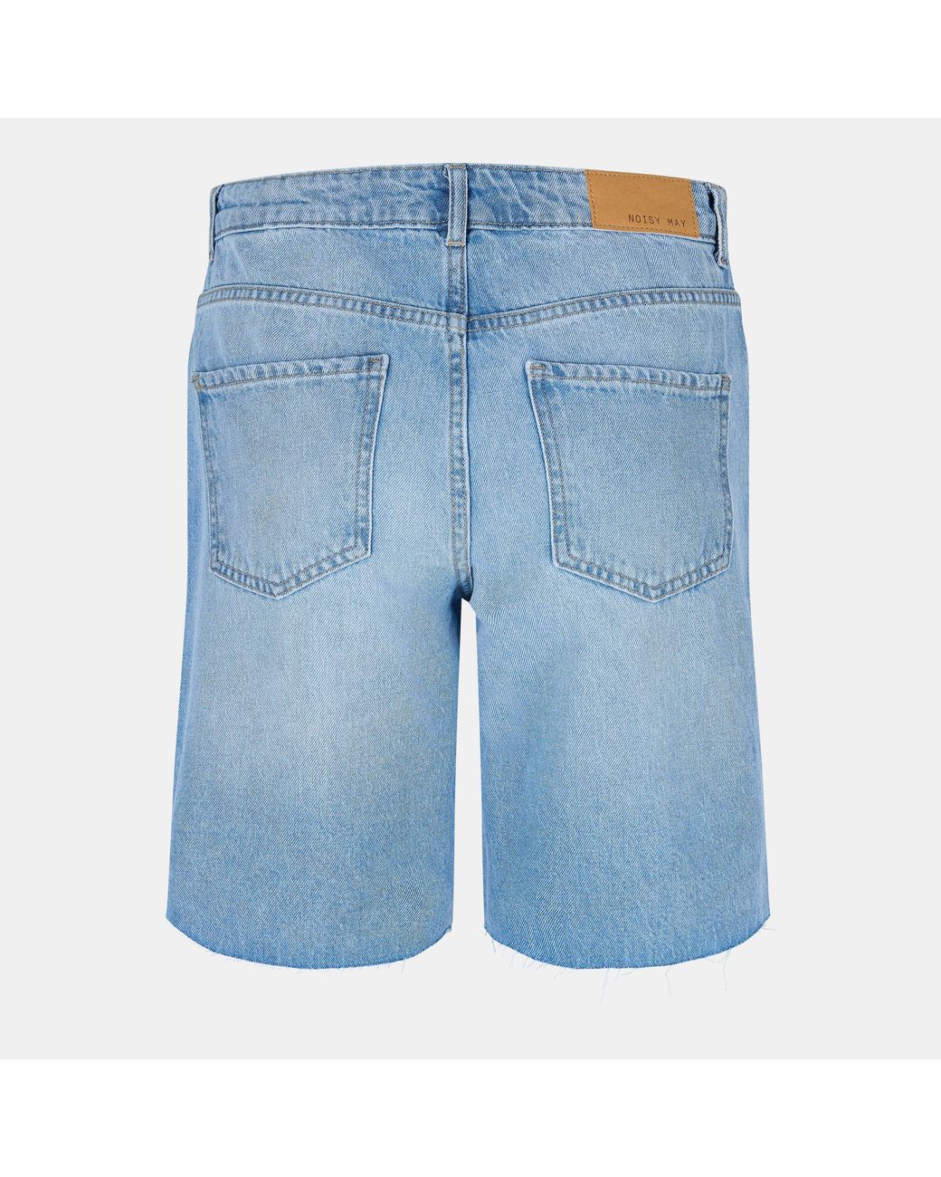 Noisy May Blue Loose Denim Shorts