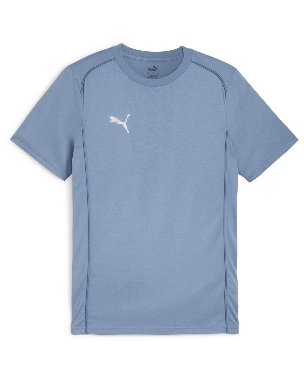 PUMA Blue Teamfinal Casuals Regular Fit T-Shirt for men