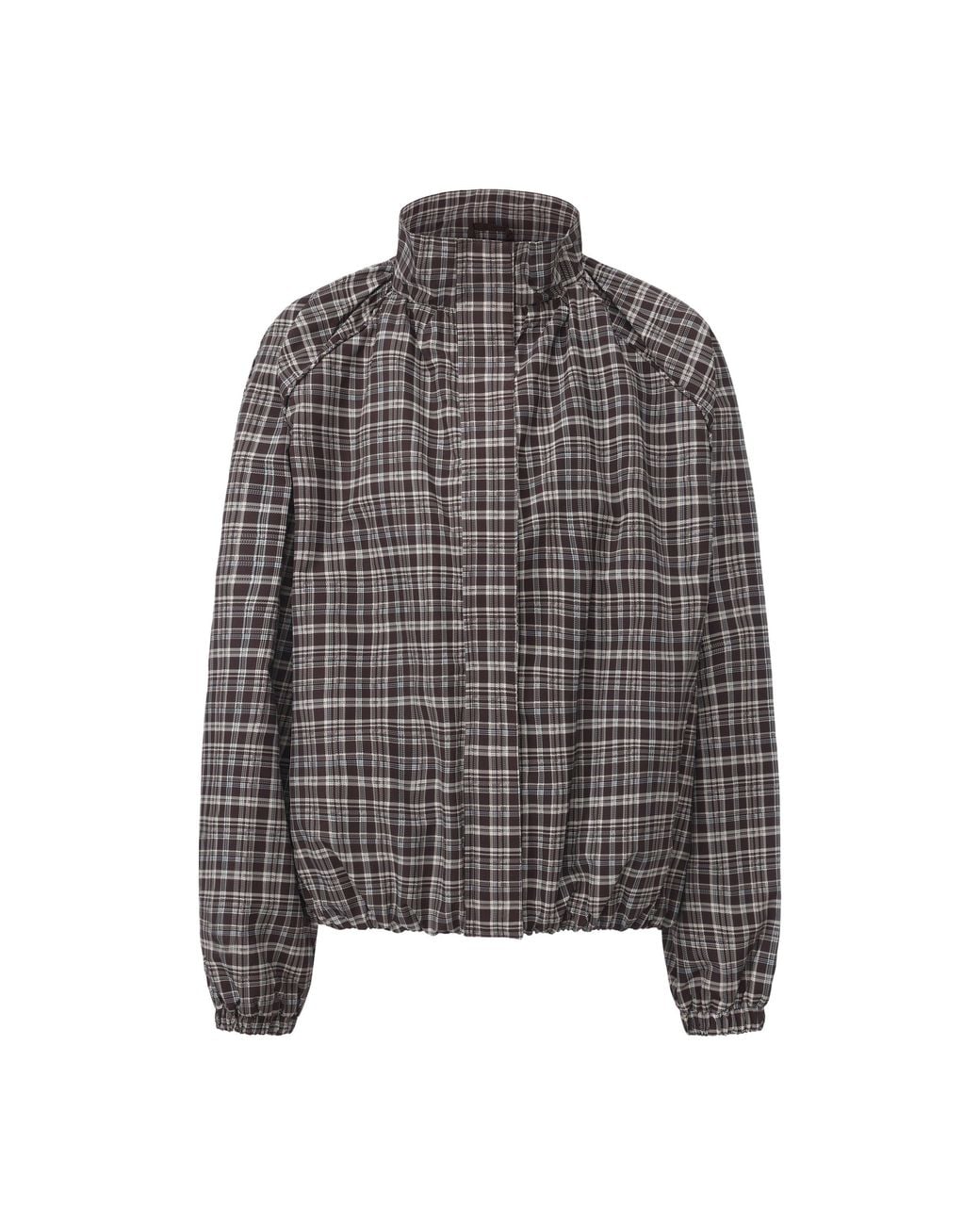 Miso Gray Zip-Up Jacket