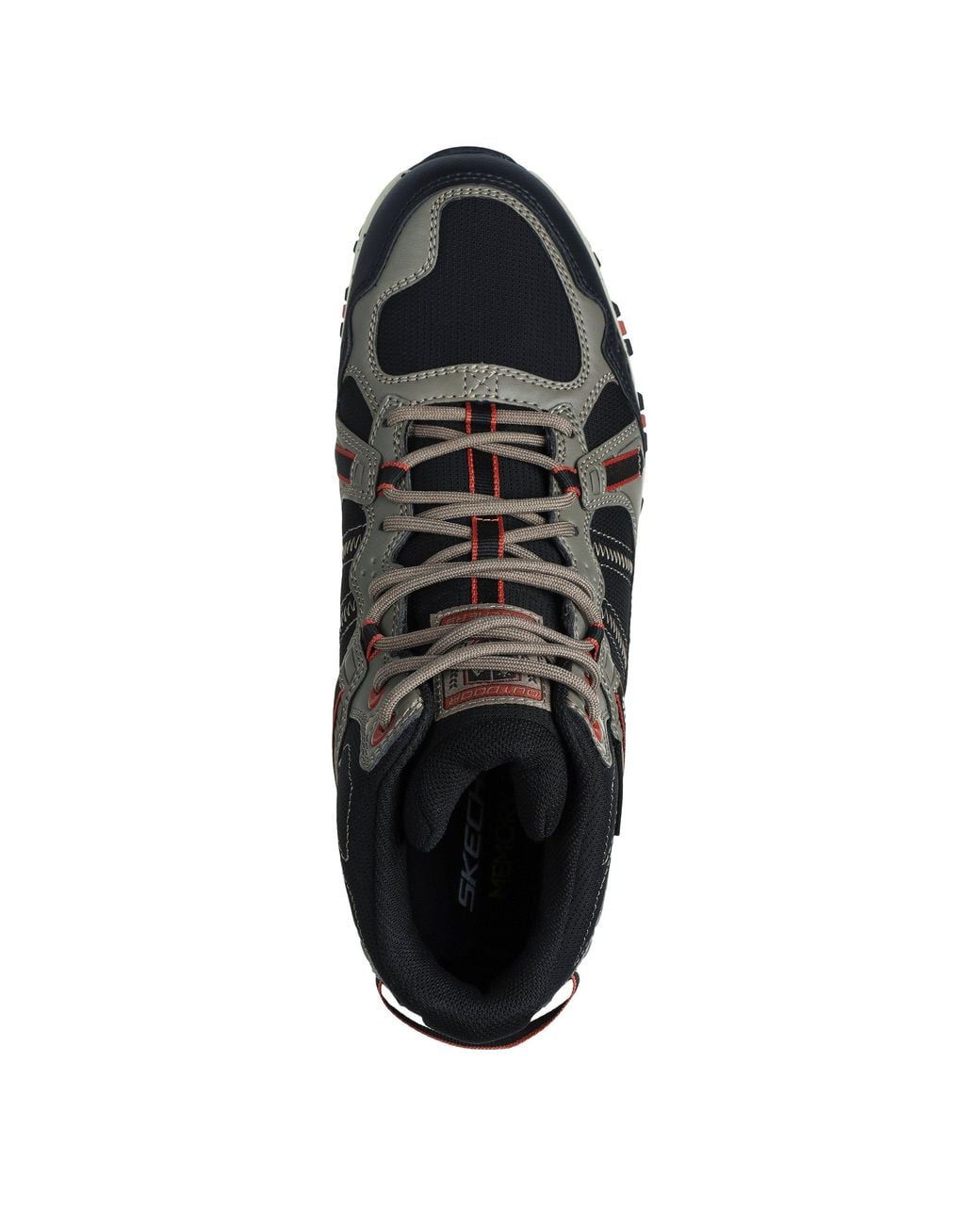 Skechers Black Hillcrest Rugged Boots for men