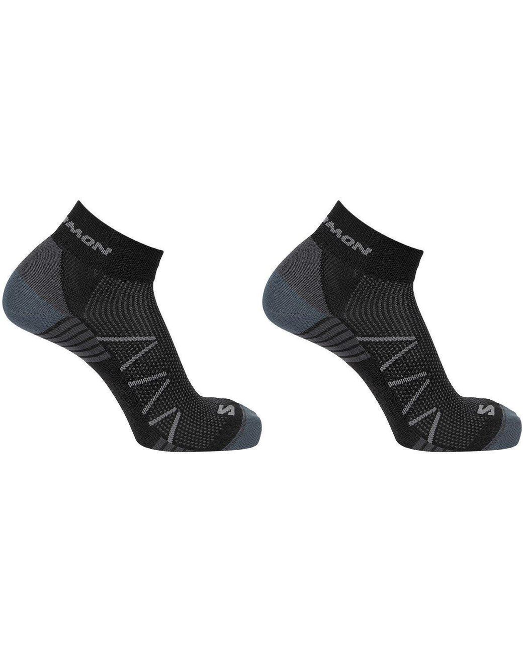 Salomon Black Hornet Quarter 2 Pack Running Socks