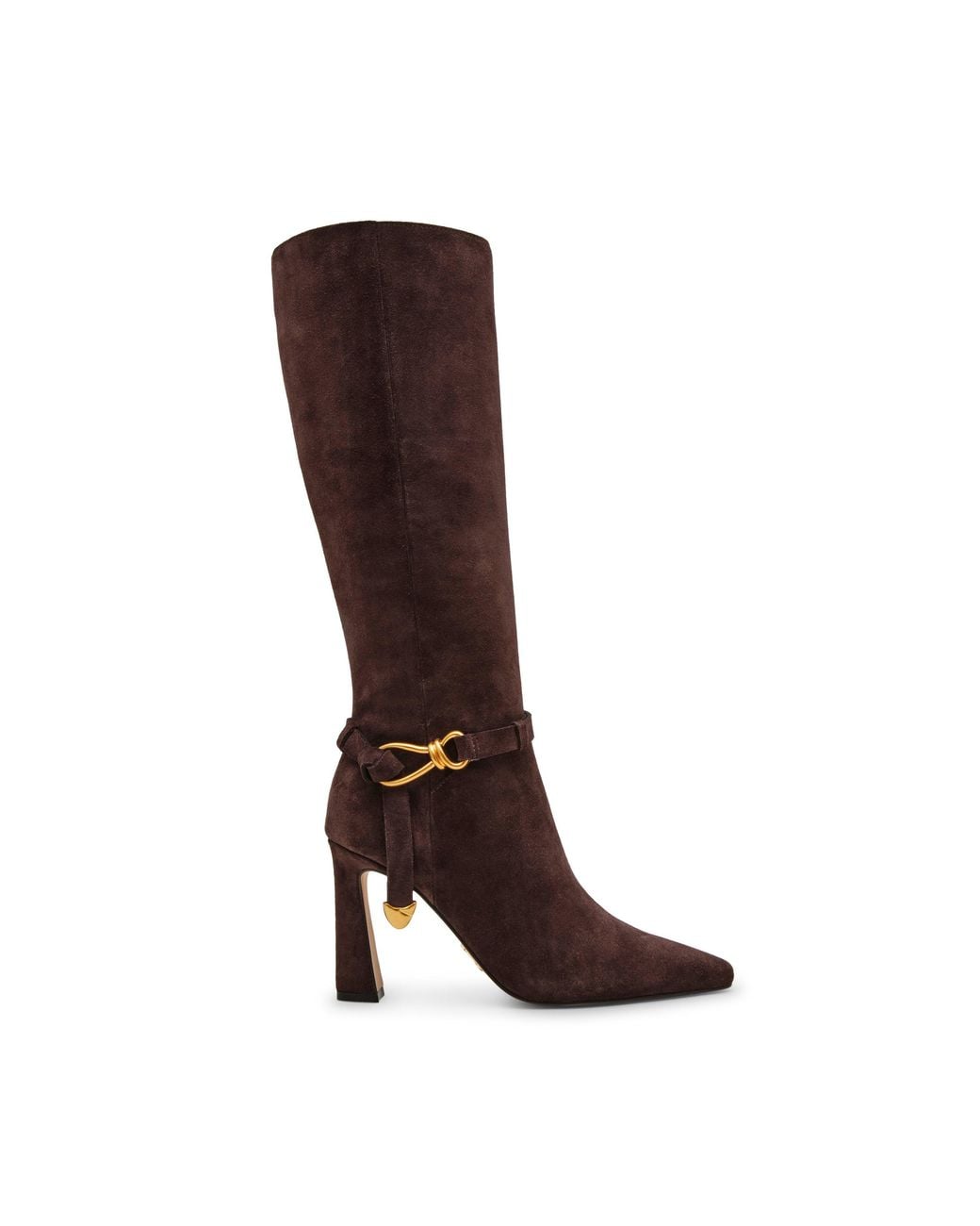Steve Madden Brown Sirrens Suede Knee-High Boots