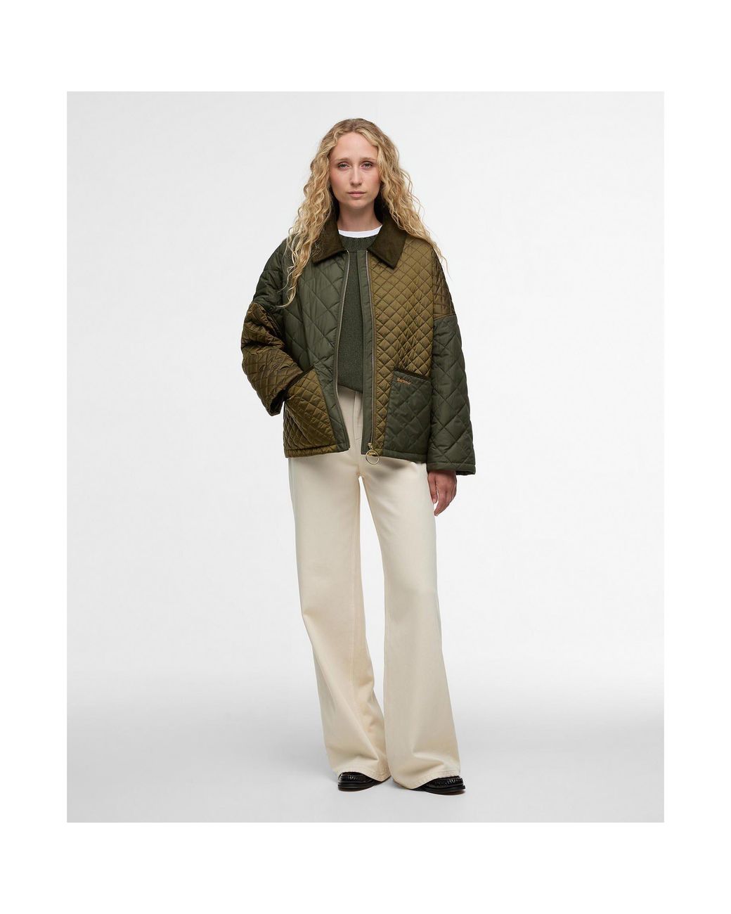 Barbour Green Danby Quilted Jacket