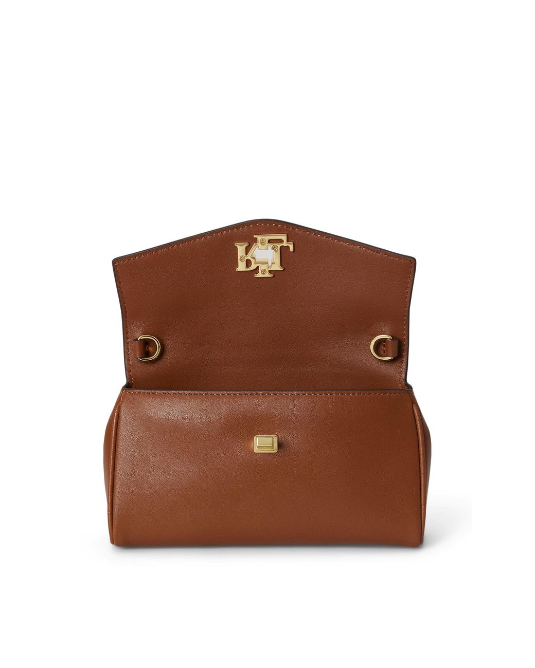 Ralph Lauren Brown Wallet On Chain