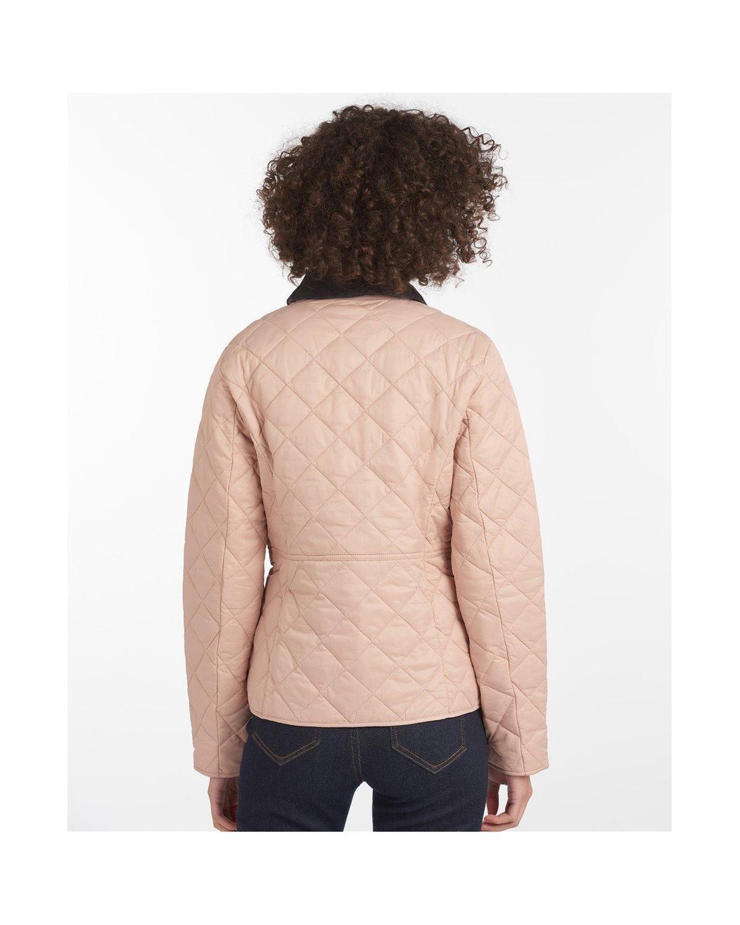 Barbour Pink Deveron Jacket