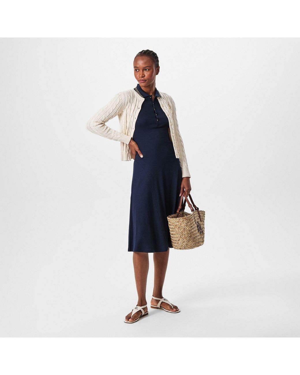 Ralph Lauren Natural Everley Sandals