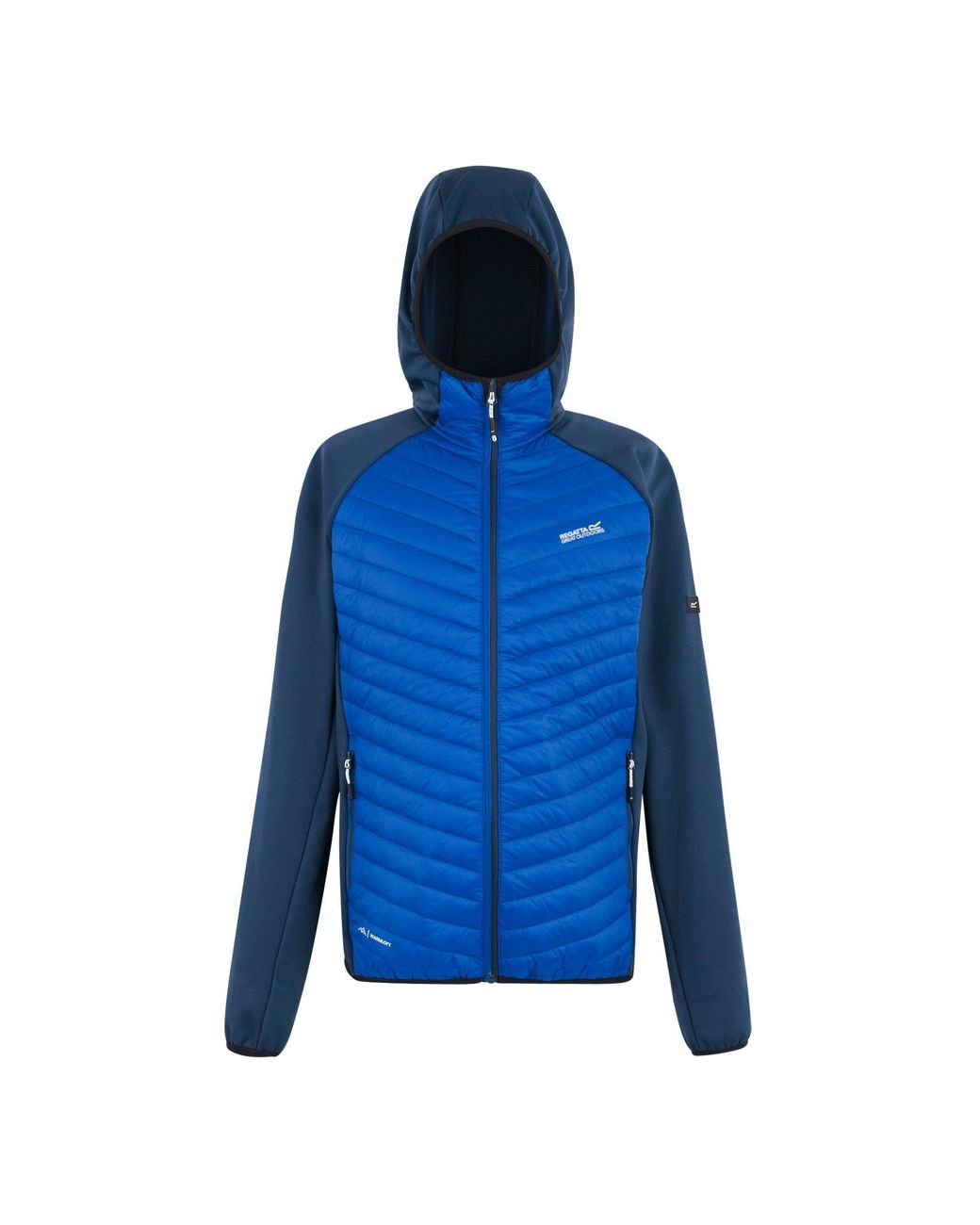 Regatta Blue Andreson Hybrid Water-Repellent Jacket for men