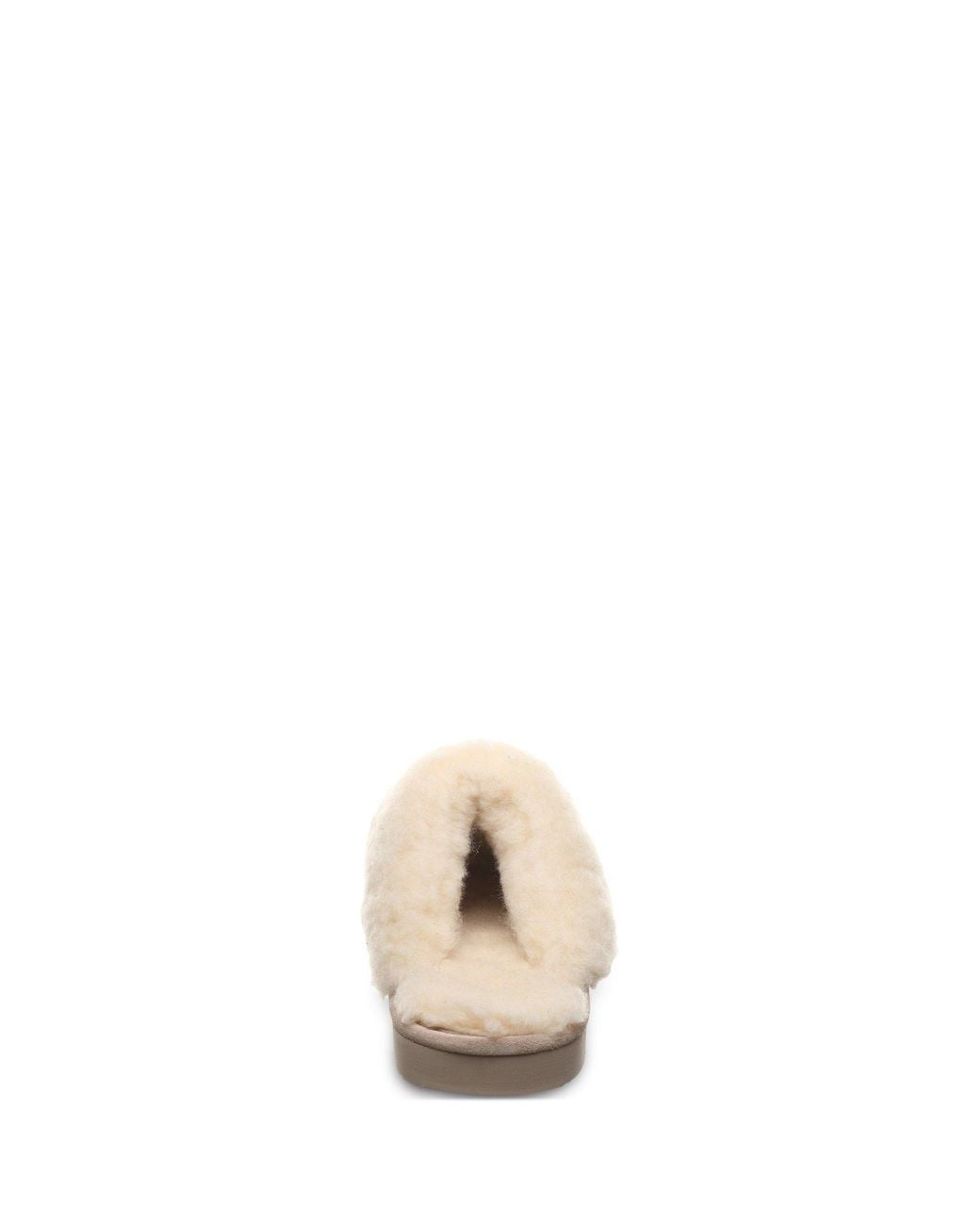 BEARPAW Natural Loki Ii Suede Mule Slippers