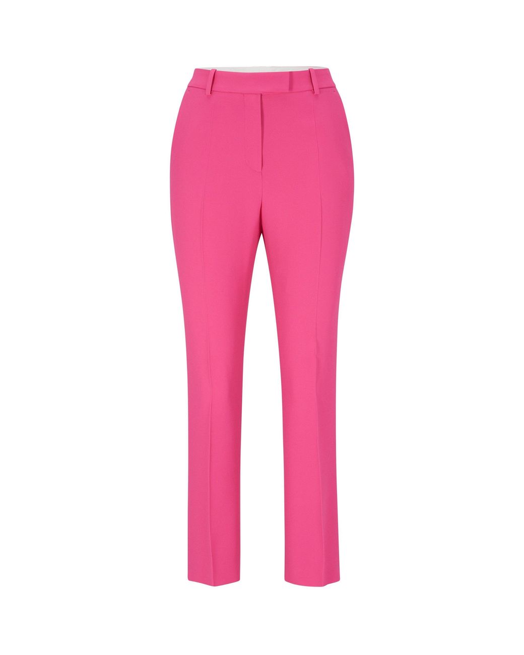 Boss Pink Tasimana Straight Trousers