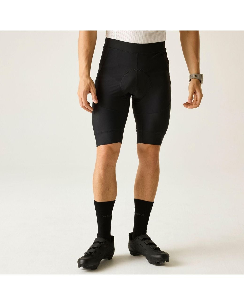 Dare 2b Black Ultra Cycling Bib Shorts for men