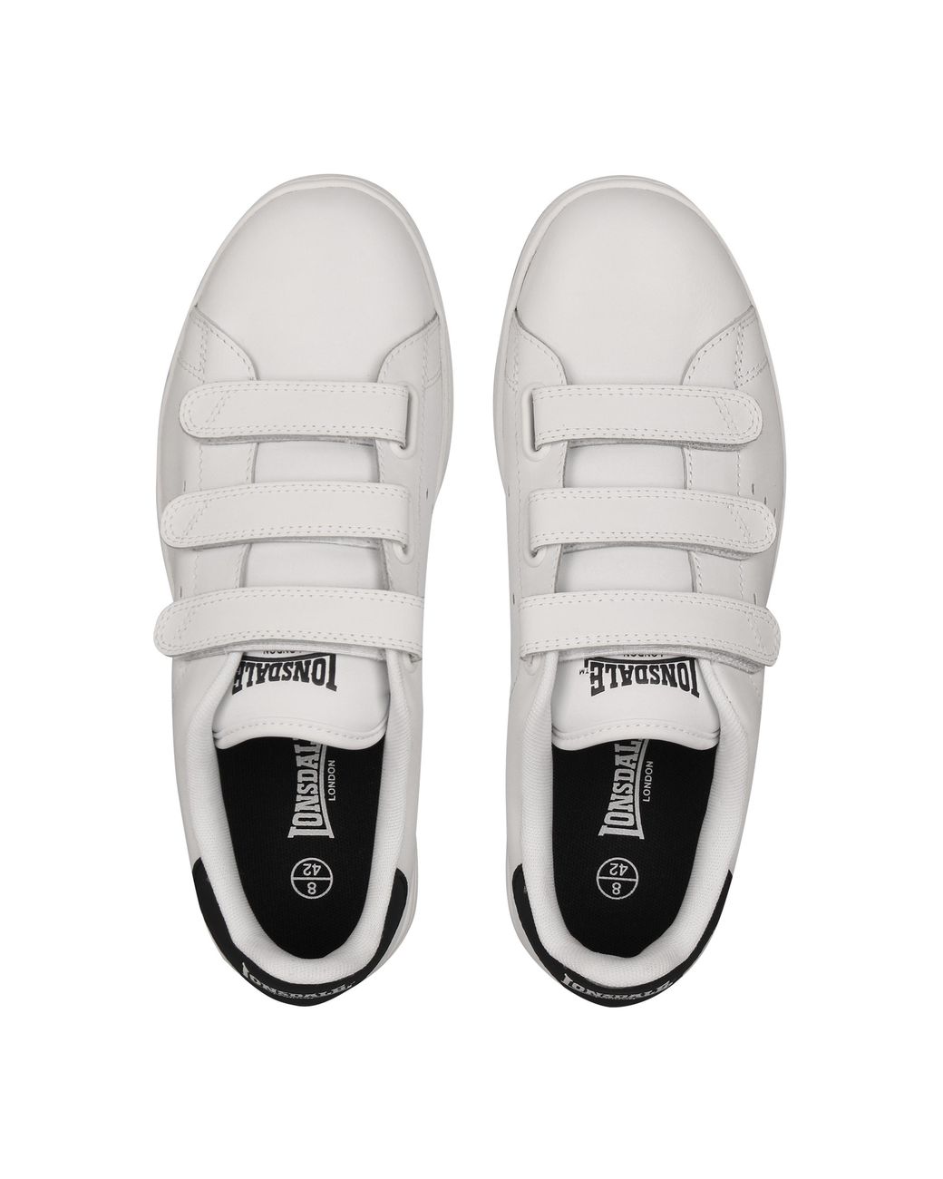 Lonsdale White Leyton Trainers for men
