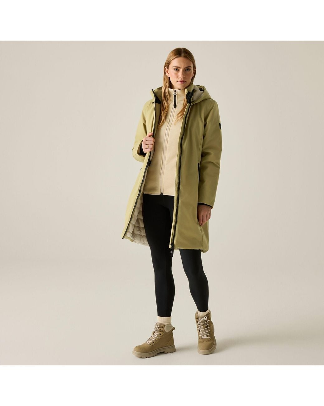 Regatta Green Marron Waterproof Jacket