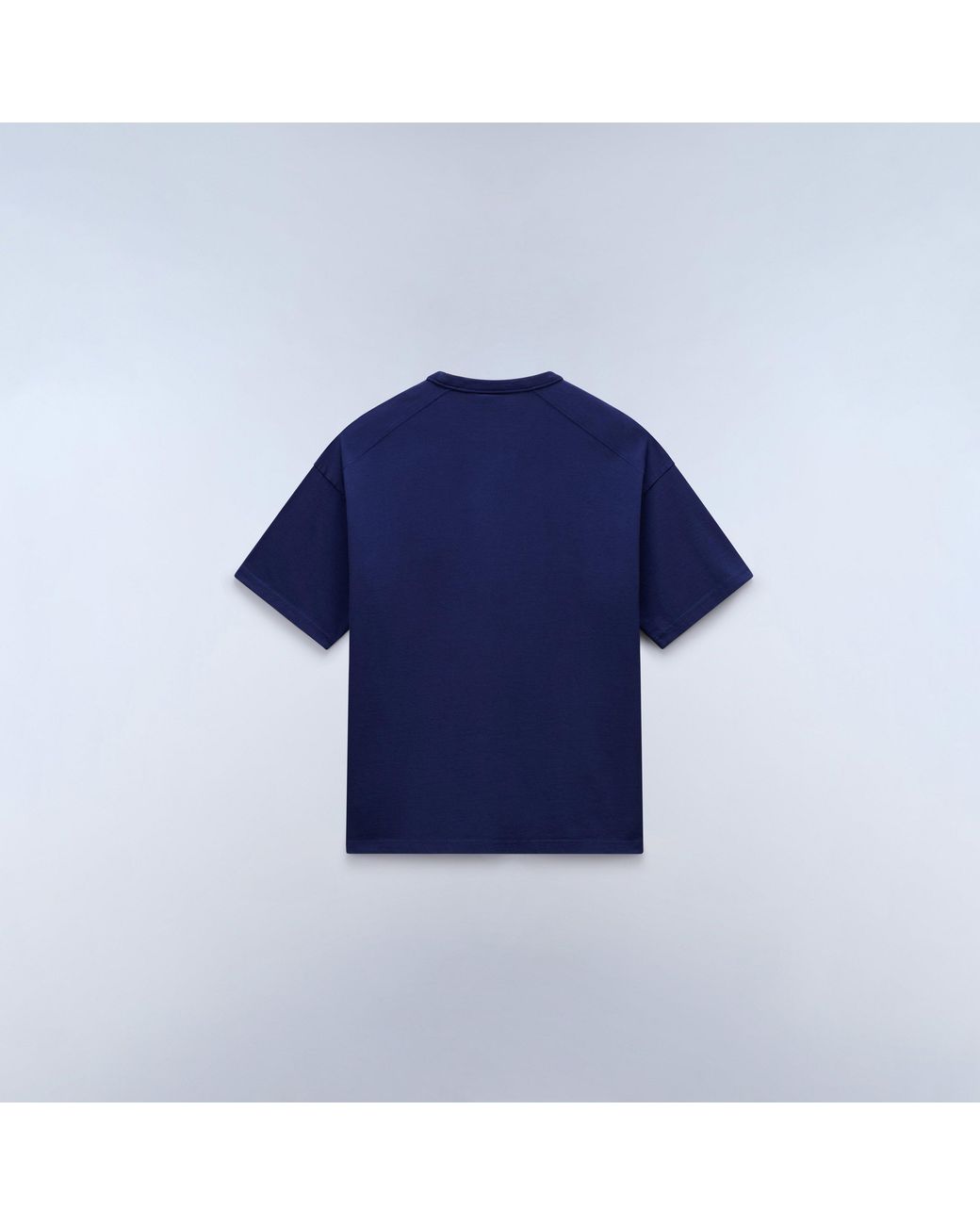 Napapijri Blue Napa Krous Tee for men