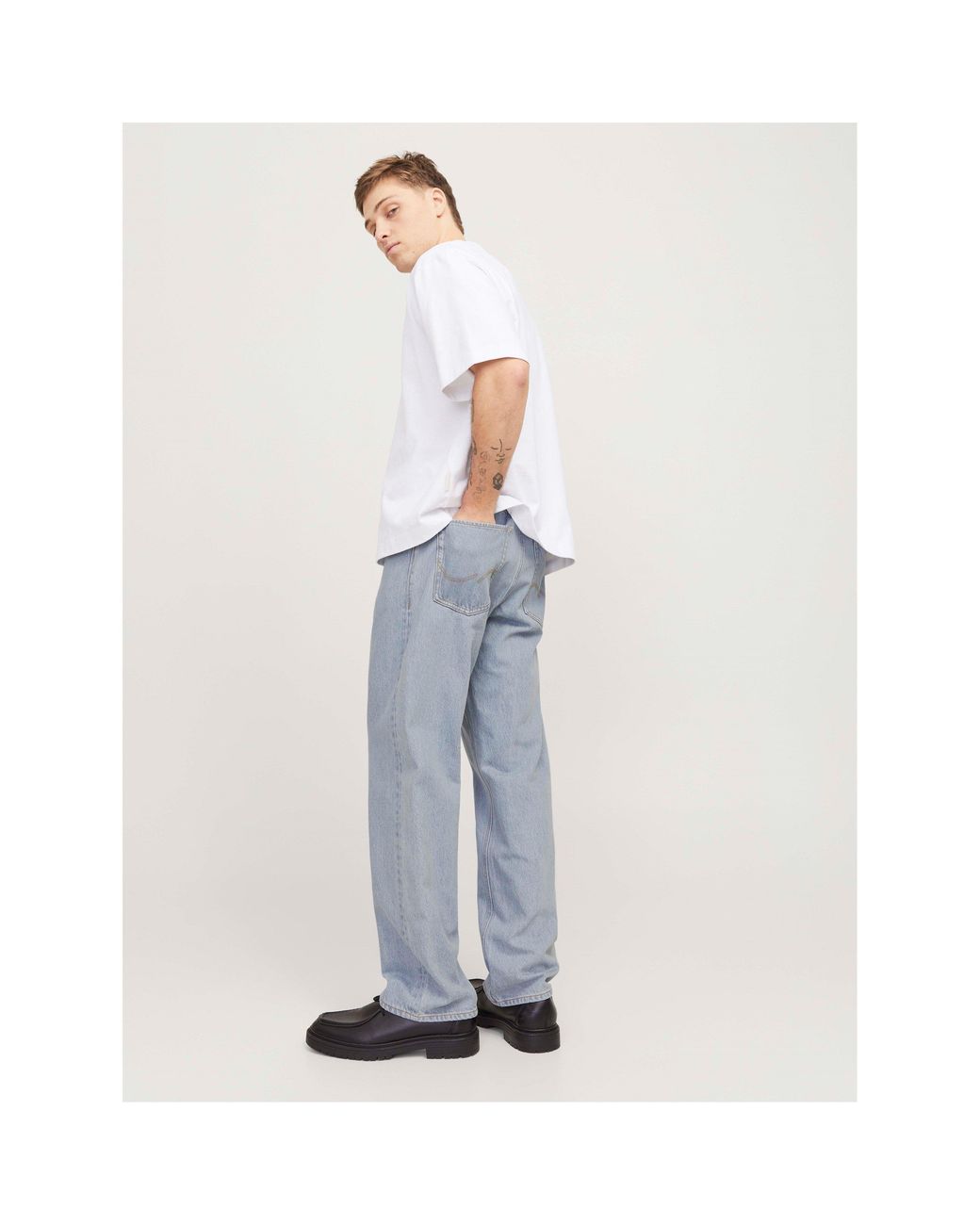 Jack & Jones Blue 699 Skinny Jeans for men