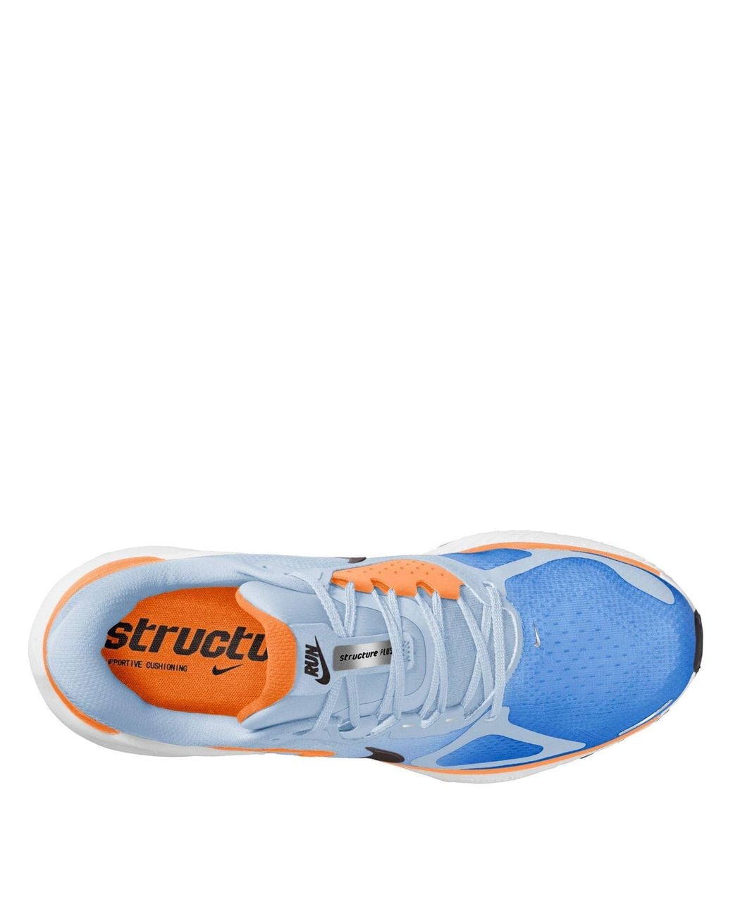 Nike Blue Structure Plus Road Running Shoes for men