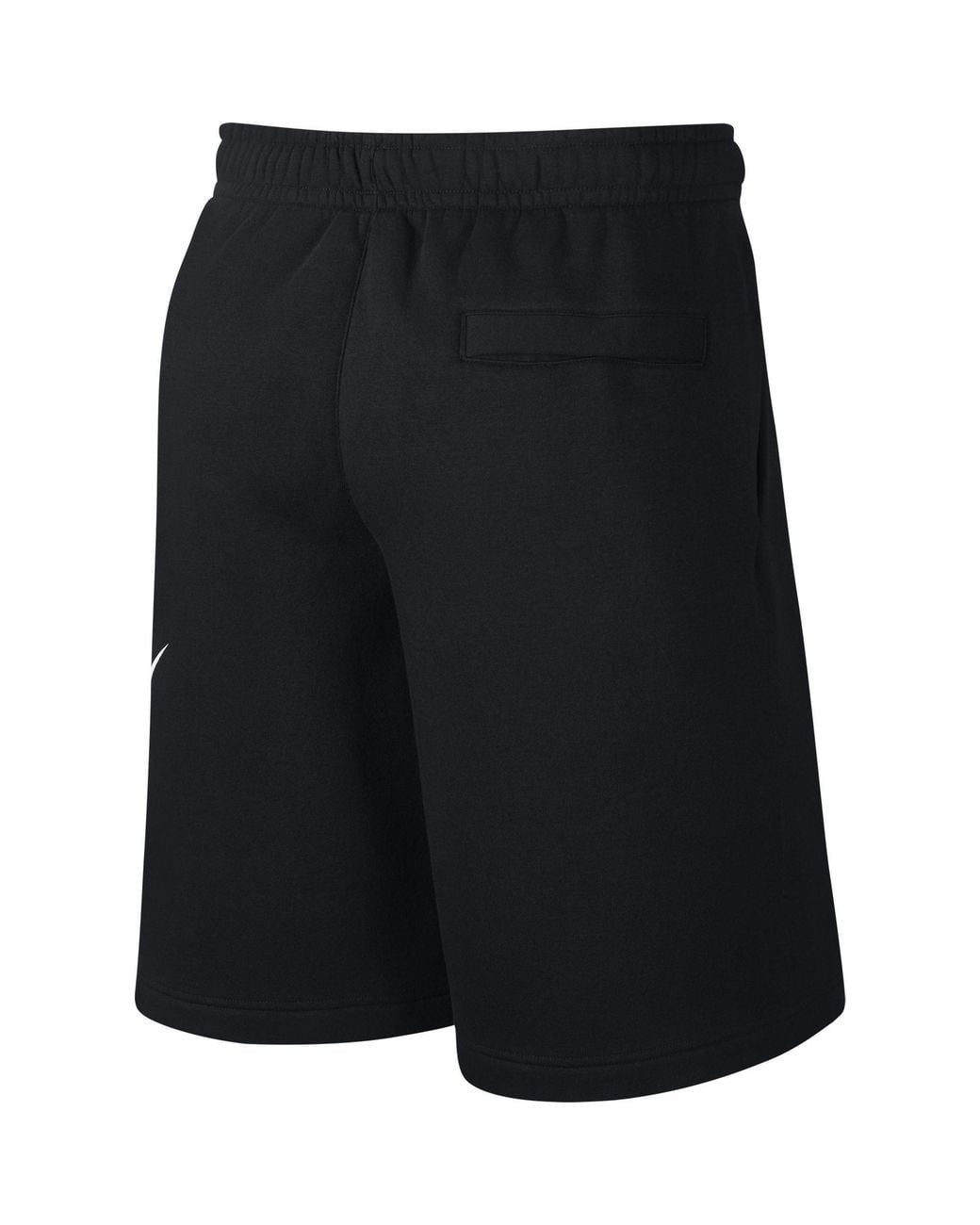 Nike Black Sportswear Club Graphic Shorts for men