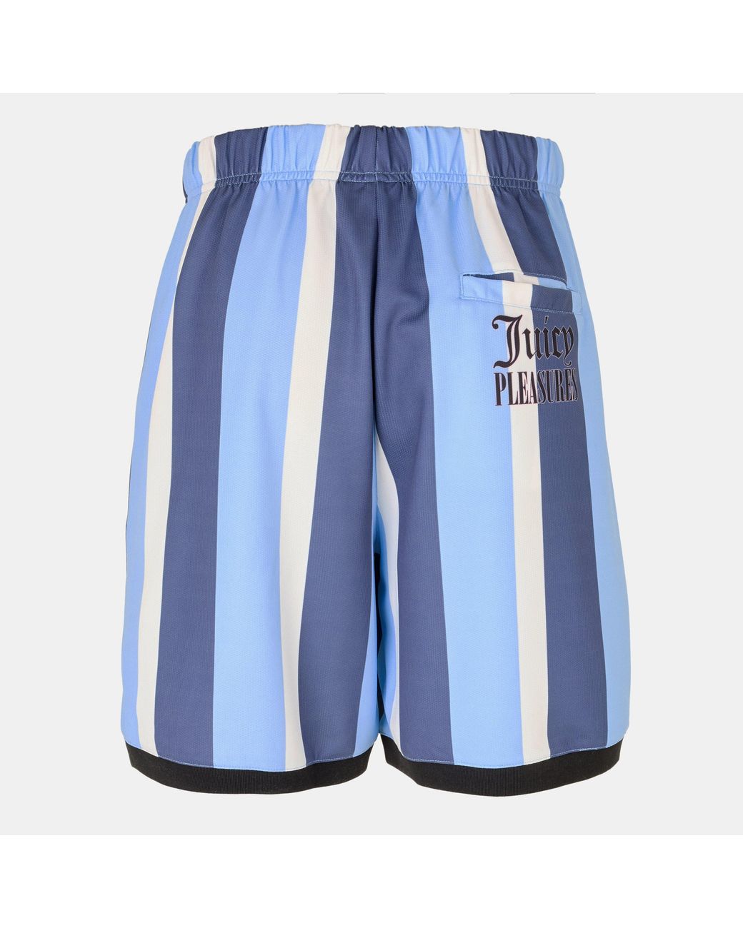 Pleasures Blue X Juicy Couture Striped Shorts for men