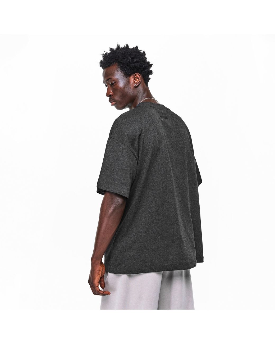 Fear Of God Blue Oversized T-Shirt for men