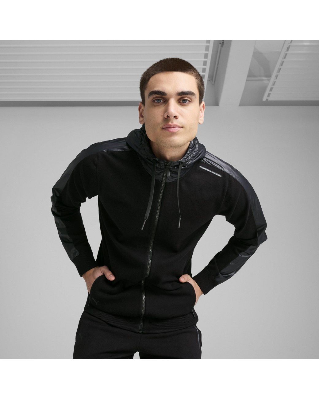 PUMA Black Pd Leisure Jacket for men