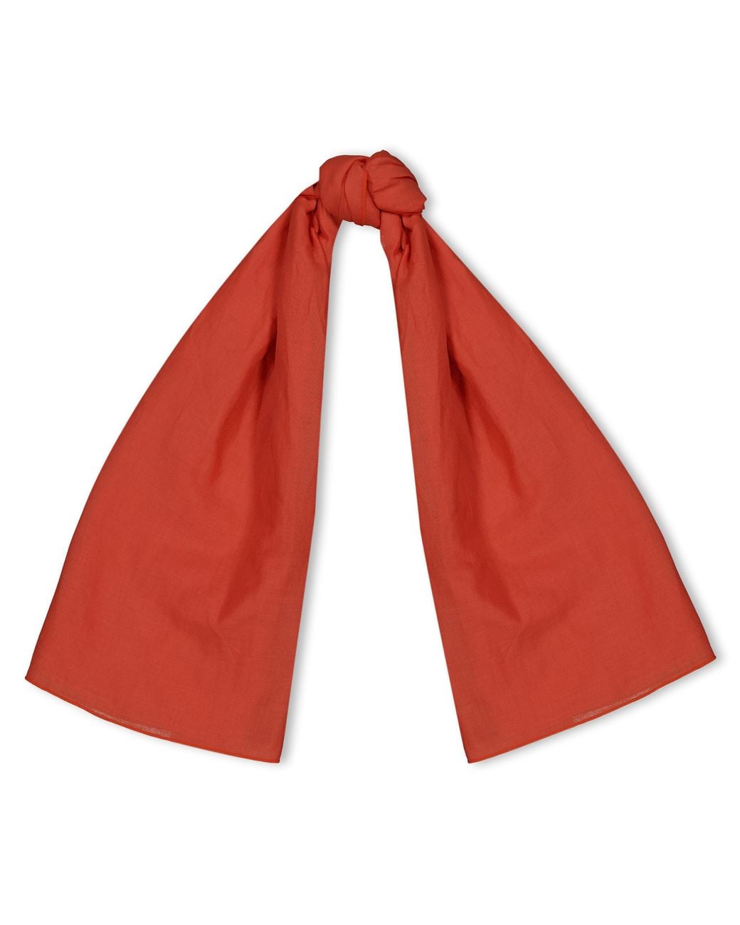ANDAMANE Red Marley Foulard Lightweight Scarf