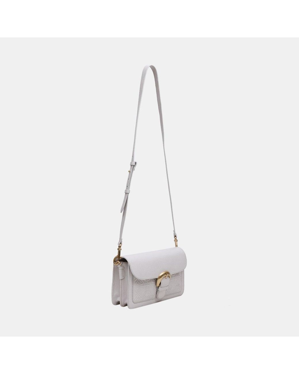 Biba White Sienna Shoulder Bag