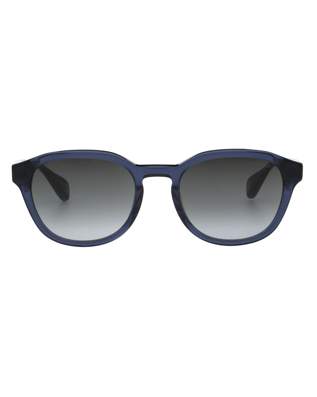 Ted Baker Gray Harrie Round Sunglasses for men