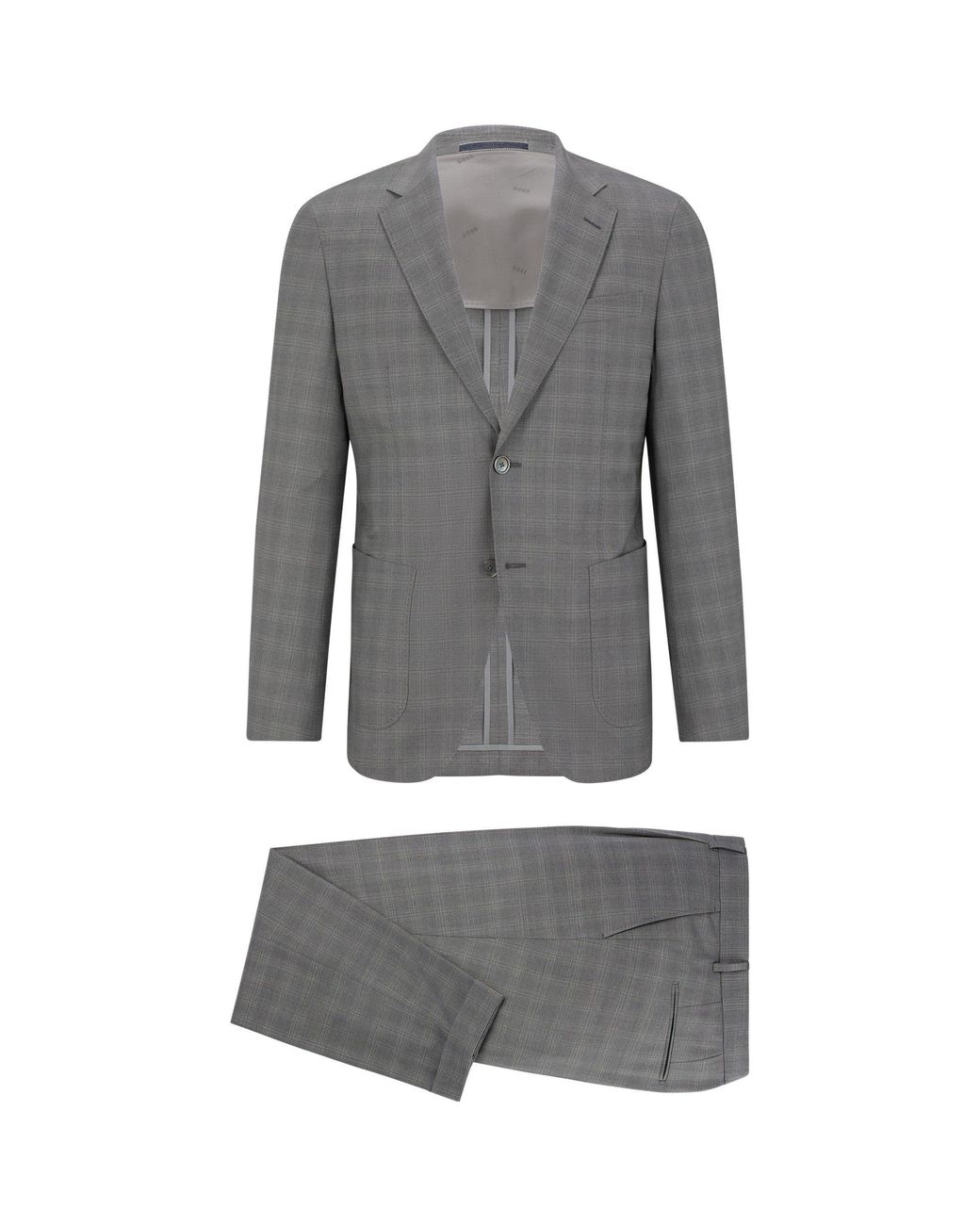 Boss Gray T Heston Suit for men