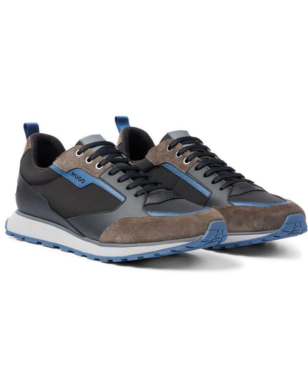 HUGO Blue Icelin Running Shoes for men