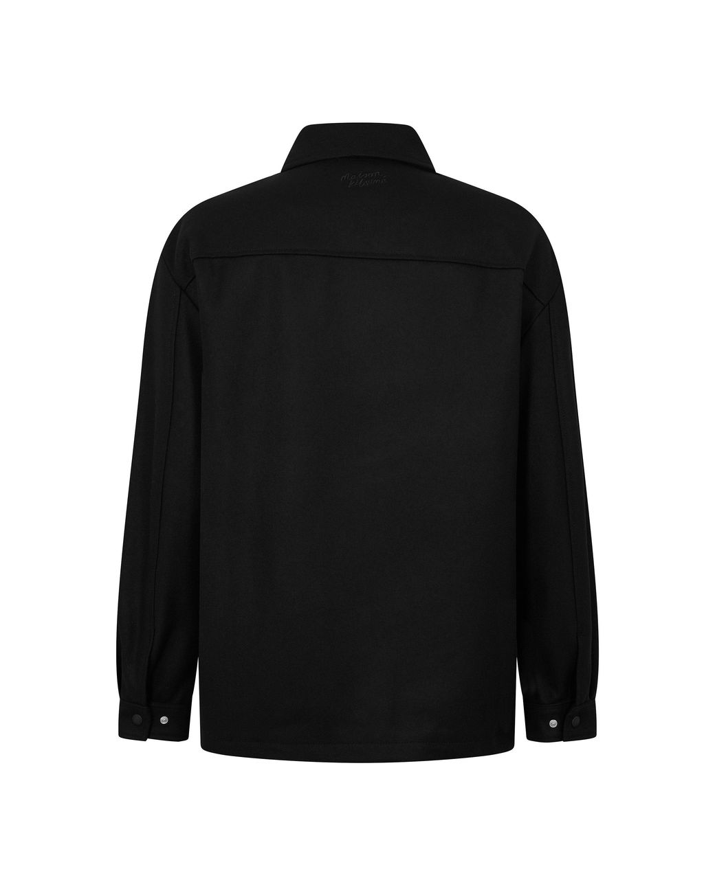 Maison Kitsuné Black Casual Harrington Jacket for men