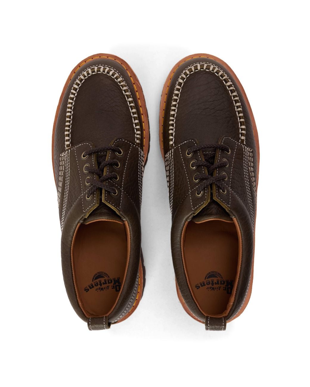 Dr. Martens Brown Derby Shoes for men