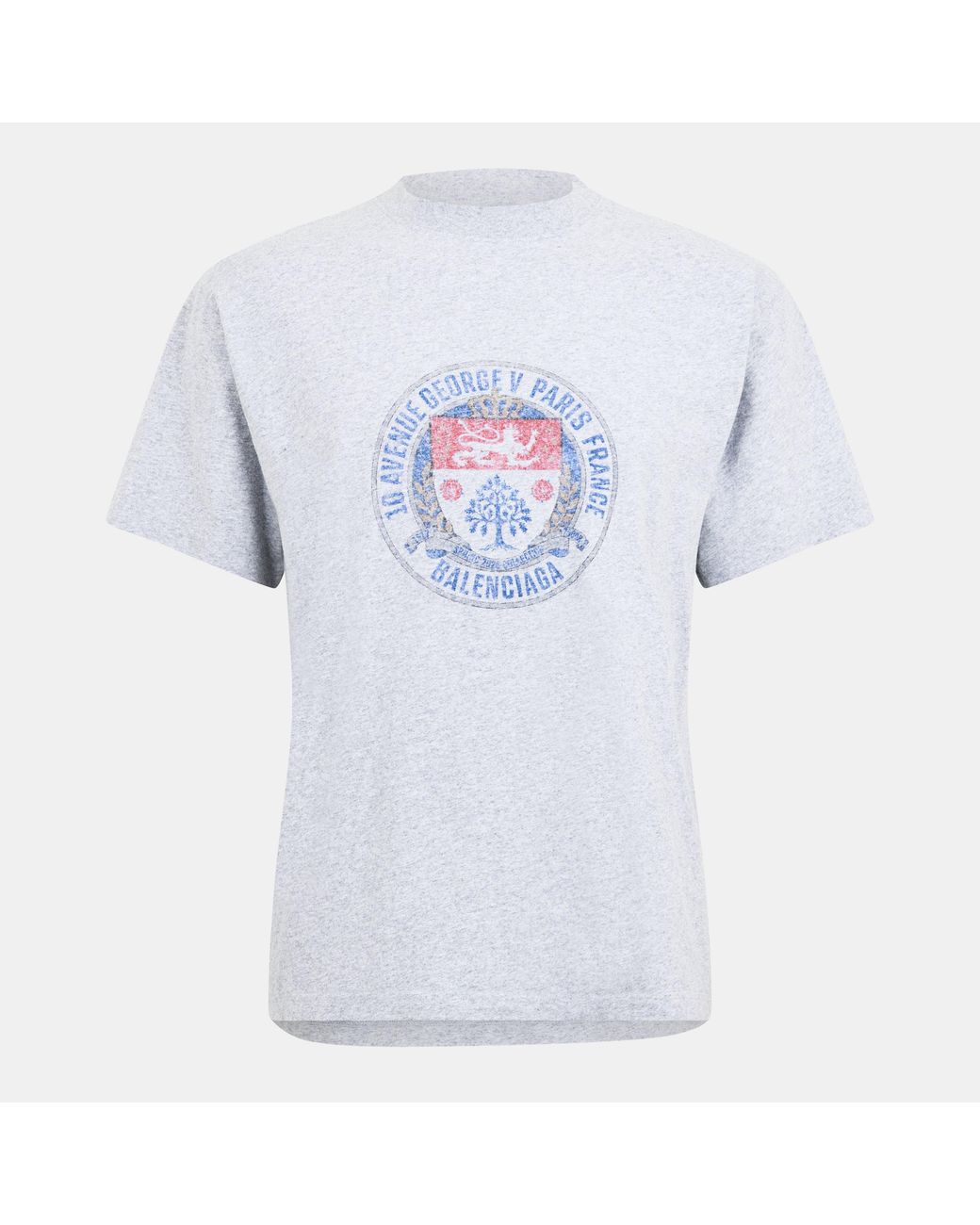 Balenciaga Blue Bal Standard T-Shirt for men