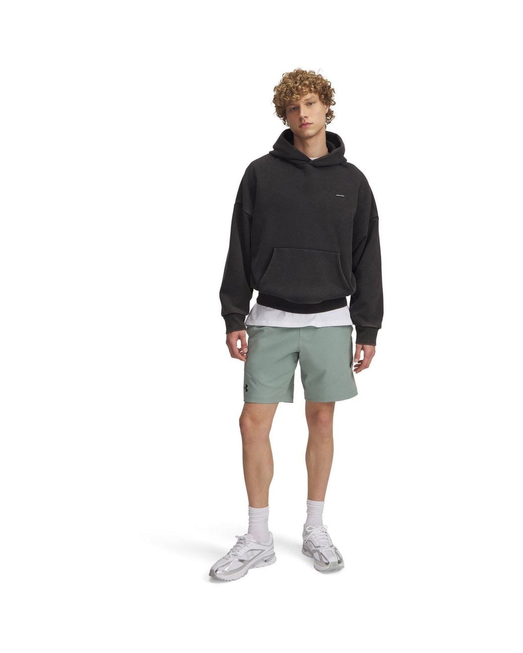 Under Armour Blue Unstoppable Performance Gym Shorts for men