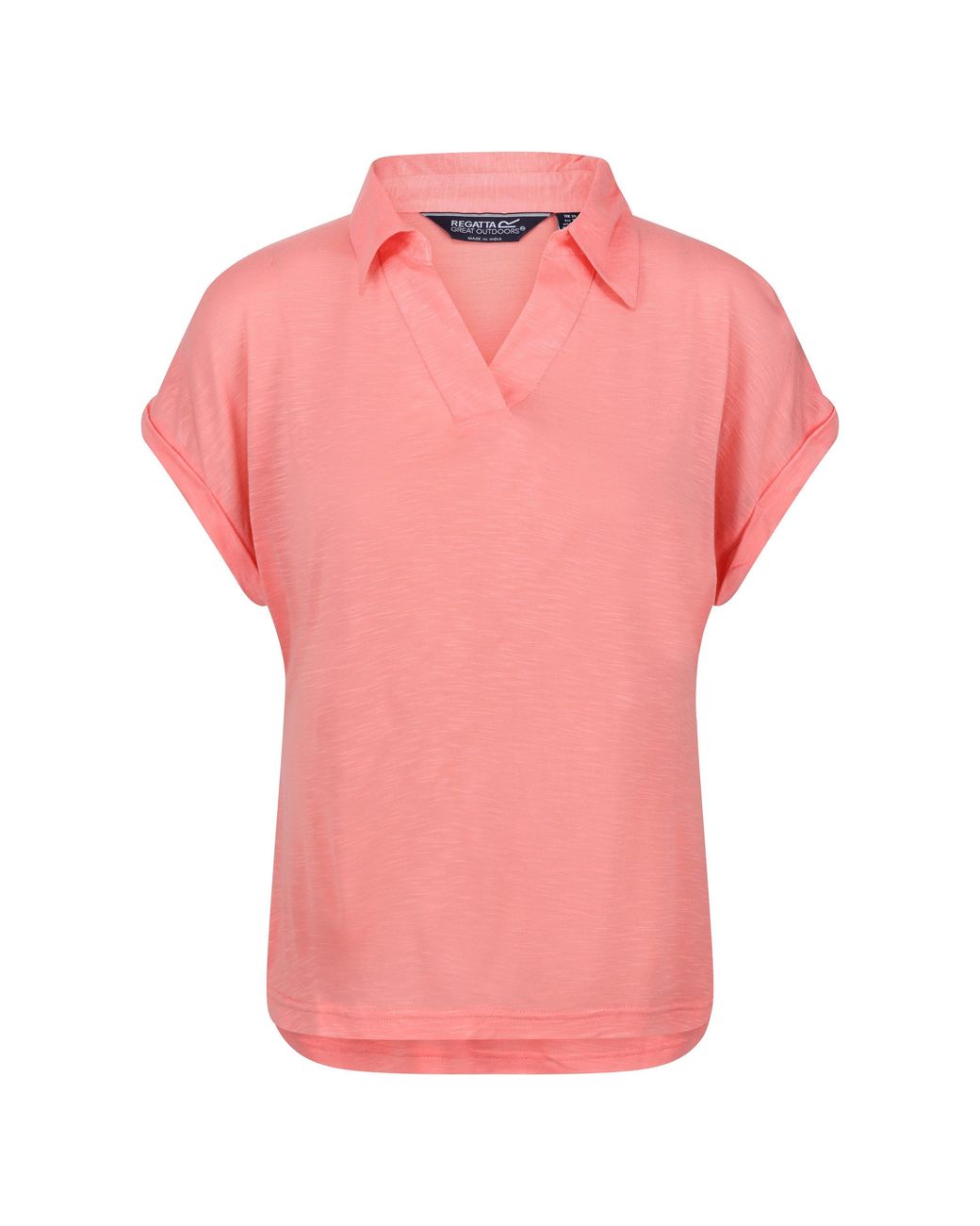 Regatta Pink Lupine Short Sleeve Polo Shirt