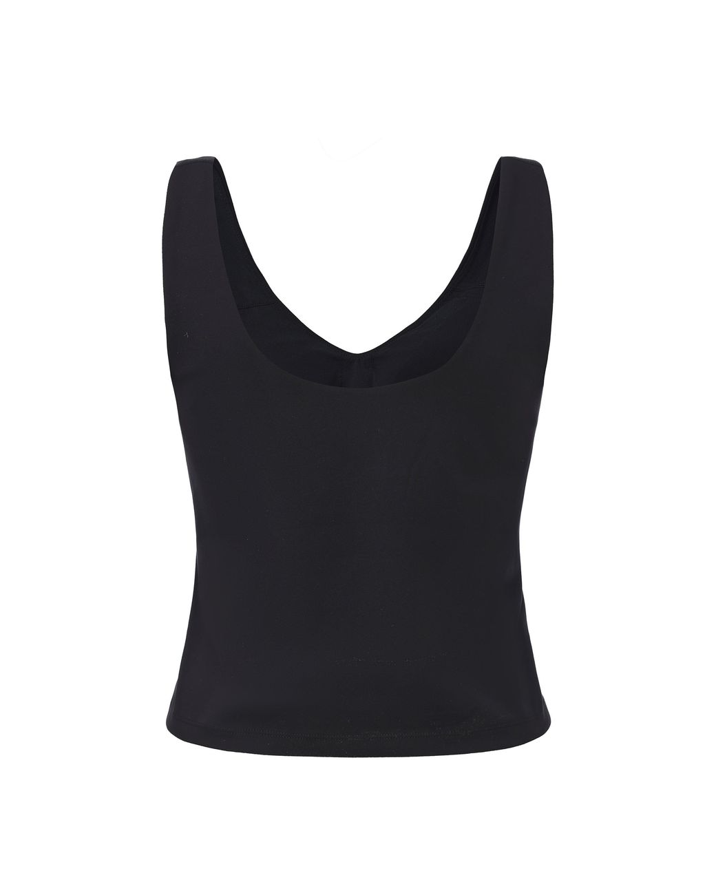 La Gear Black V-Neck Active Tank Top