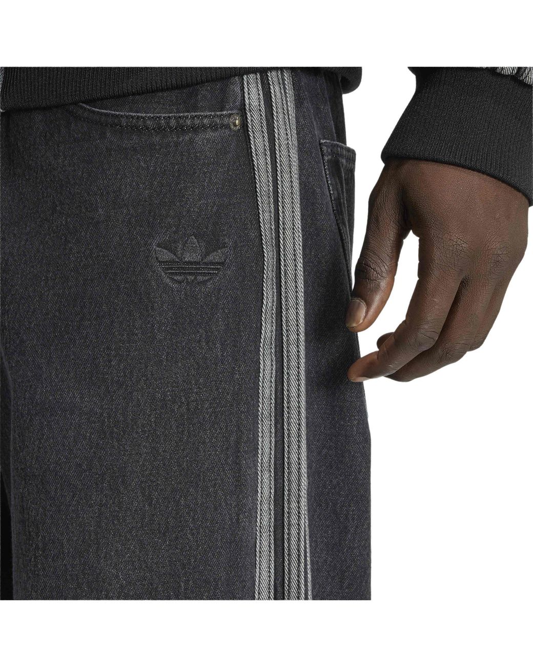 Adidas Originals Gray Adi Og Denim Jeans M Sn64 for men